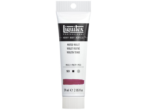Acrylic Heavy Body paint - Liquitex - Muted Violet, 59 ml