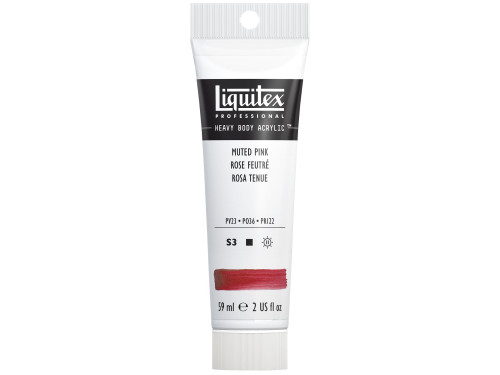 Acrylic Heavy Body paint - Liquitex - Muted Pink, 59 ml