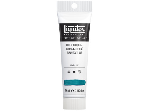 Acrylic Heavy Body paint - Liquitex - Muted Turquoise, 59 ml