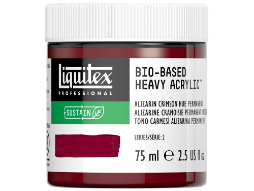 Bio-Based acrylic paint - Liquitex - Alizarin Crimson Hue Permanent, 75 ml