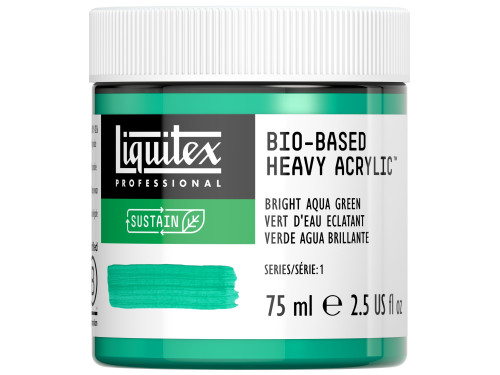 Bio-Based acrylic paint - Liquitex - Bright Aqua Green, 75 ml