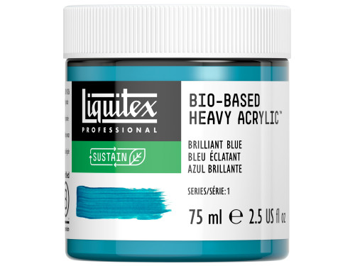 Farba akrylowa Bio-Based - Liquitex - Brilliant Blue, 75 ml