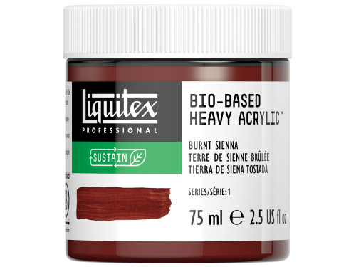 Farba akrylowa Bio-Based - Liquitex - Burnt Sienna, 75 ml