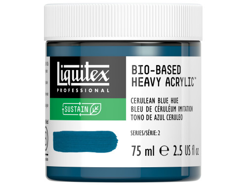 Farba akrylowa Bio-Based - Liquitex - Cerulean Blue Hue, 75 ml
