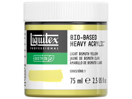 Farba akrylowa Bio-Based - Liquitex - Light Bismuth Yellow, 75 ml