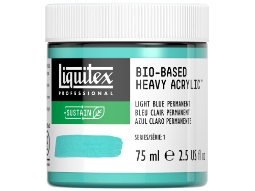 Bio-Based acrylic paint - Liquitex - Light Blue Permanent, 75 ml
