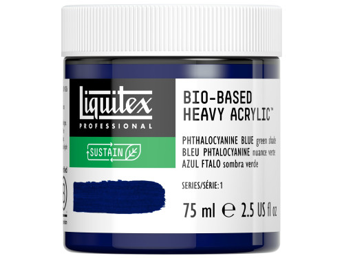 Bio-Based acrylic paint - Liquitex - Phthalocyanine Blue Green Shade, 75 ml