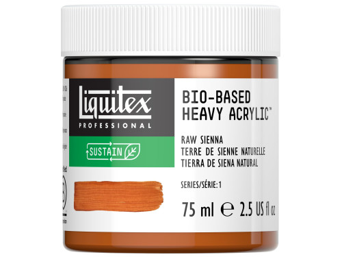 Farba akrylowa Bio-Based - Liquitex - Raw Sienna, 75 ml