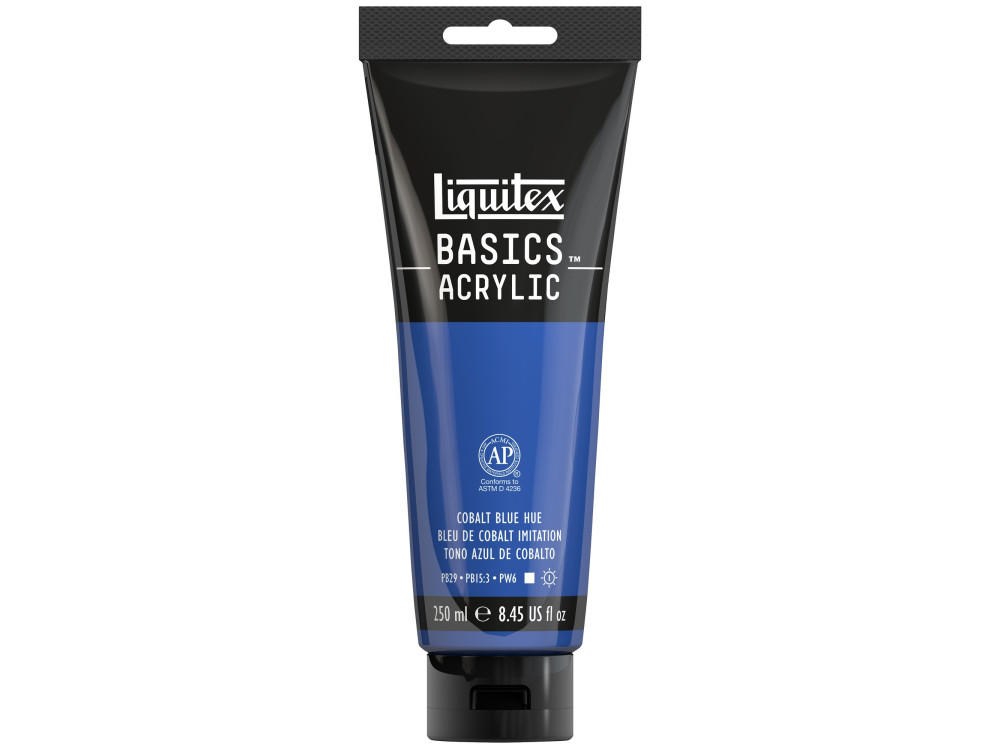 Farba akrylowa Basics Acrylic - Liquitex - Cobalt Blue Hue, 250 ml