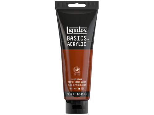 Basics Acrylic paint - Liquitex - Burnt Sienna, 250 ml