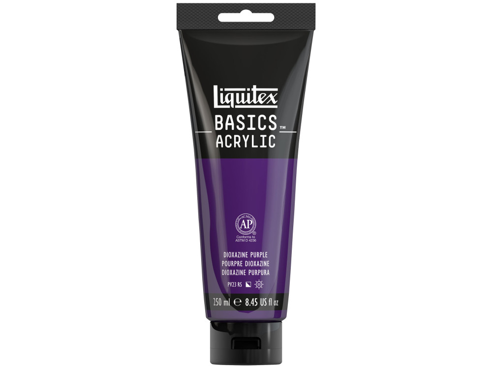 Farba akrylowa Basics Acrylic - Liquitex - Dioxazine Purple, 250 ml