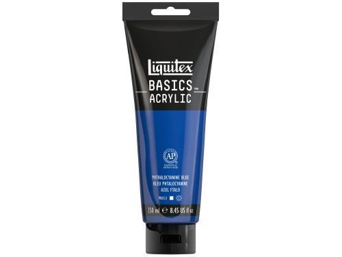 Basics Acrylic paint - Liquitex - Phthalocyanine Blue, 250 ml