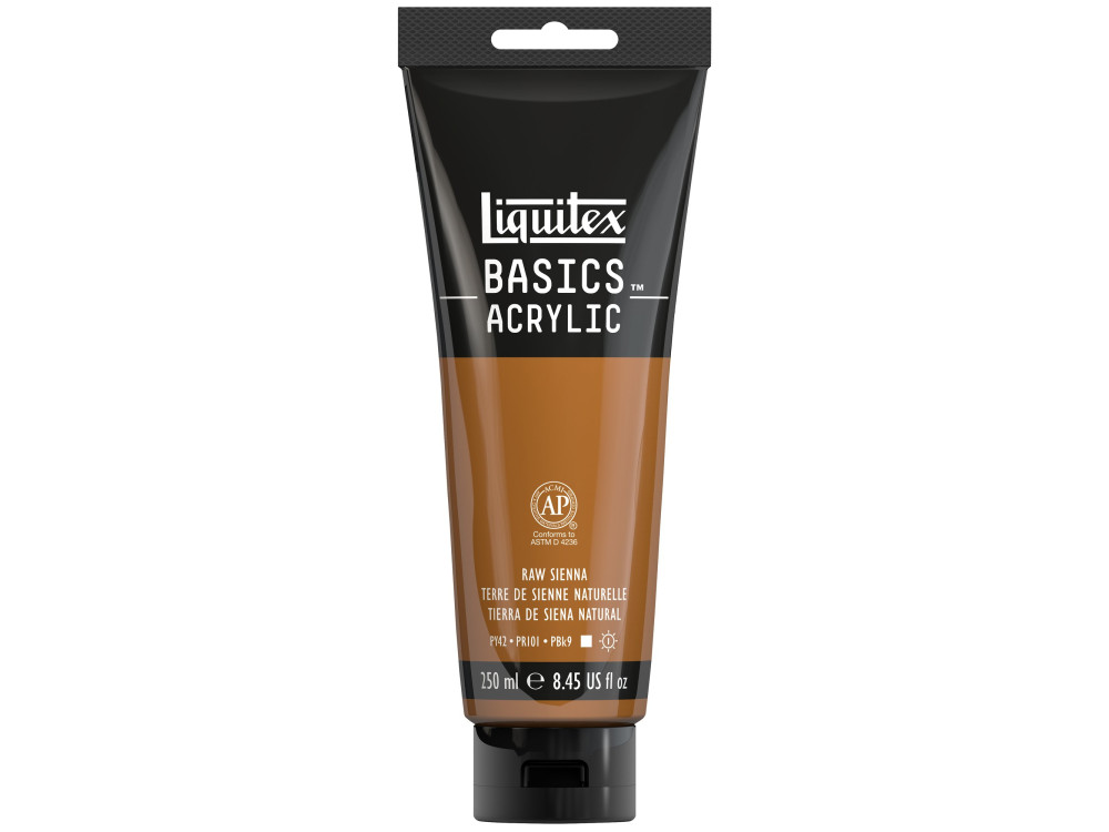 Basics Acrylic paint - Liquitex - Raw Sienna, 250 ml