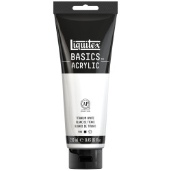 Basics Acrylic paint - Liquitex - Titanium White, 250 ml