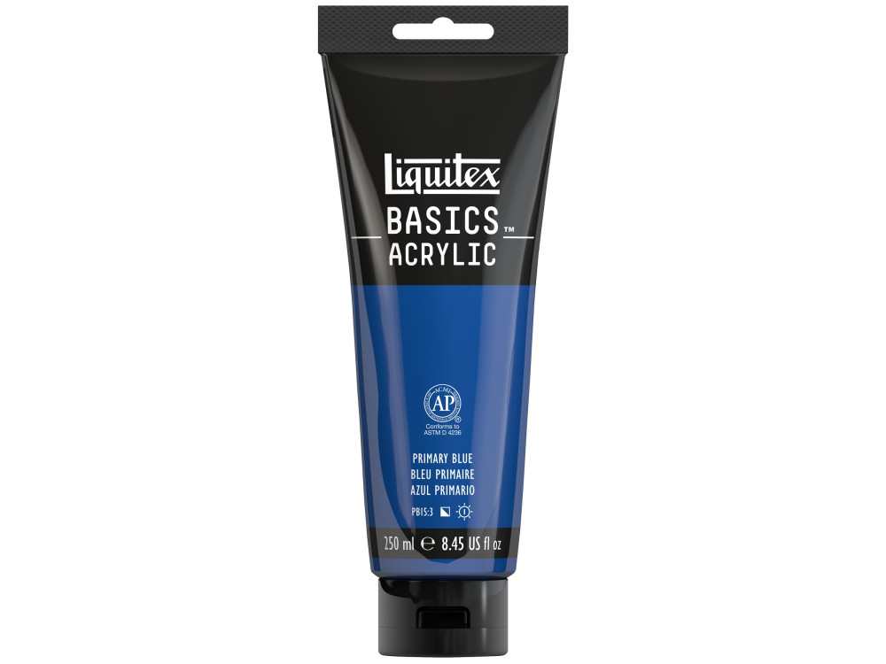 Basics Acrylic paint - Liquitex - Primary Blue, 250 ml