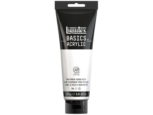 Basics Acrylic paint - Liquitex - Transparent Mixing White, 250 ml