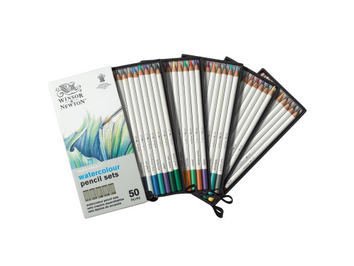 Watercolour Pencils set - Winsor & Newton - 50 pcs.