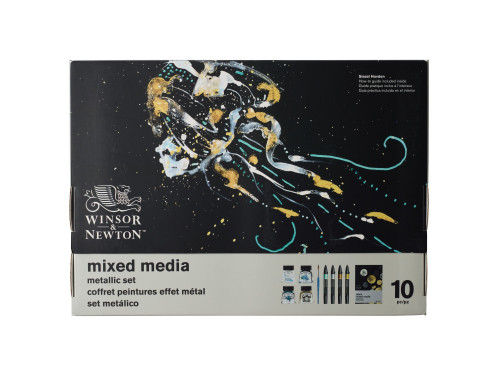 Mixed Media Metallic Set - Winsor & Newton - 10 pcs.