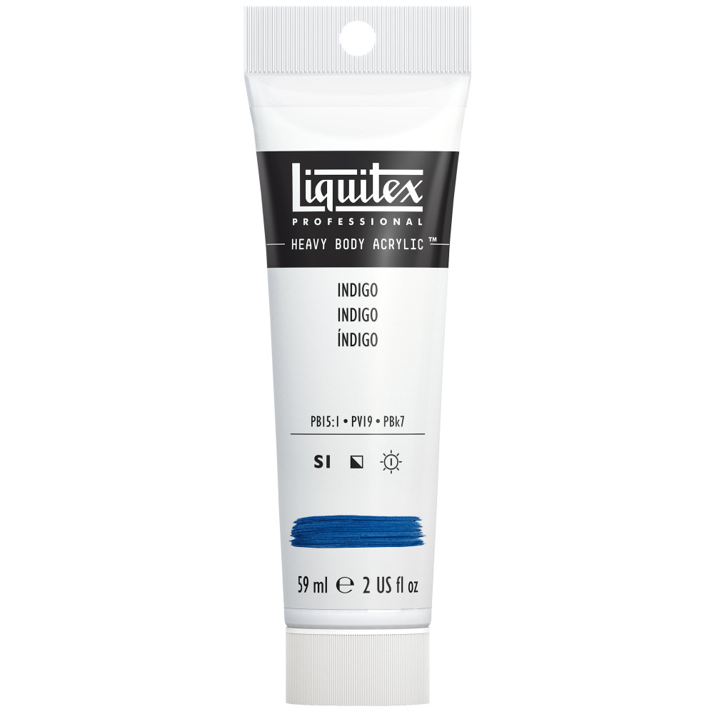 Acrylic Heavy Body paint - Liquitex - Indigo Row, 59 ml