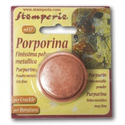 Metallic Purpurin Powder 15ml Stamperia - Cooper
