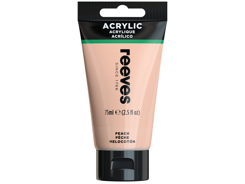 Acrylic paint - Reeves - Peach, 75 ml