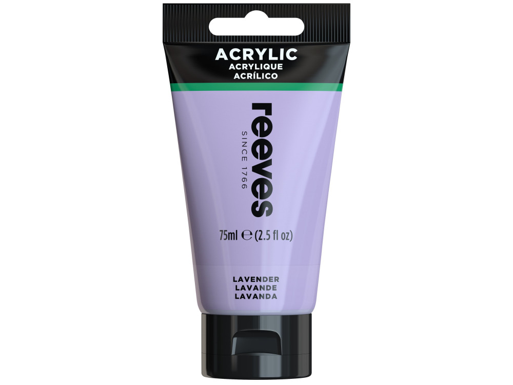 Acrylic paint - Reeves - Lavender, 75 ml