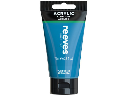 Farba akrylowa - Reeves - Deep Turquoise, 75 ml