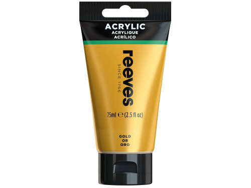 Acrylic paint - Reeves - Gold, 75 ml