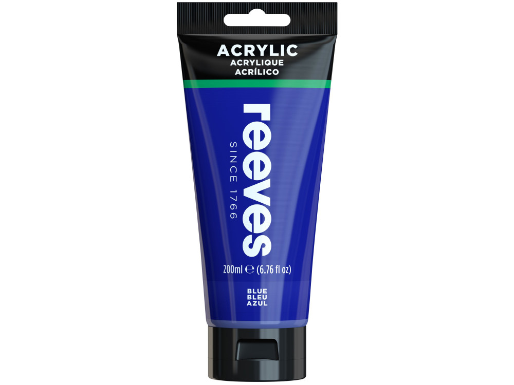 Acrylic paint - Reeves - Ultramarine Blue, 200 ml