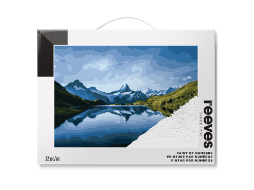 Paint by numbers - Reeves - Mountains