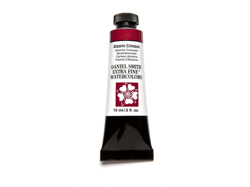 Extra Fine Watercolor paint - Daniel Smith - Alizarin Crimson, 15 ml