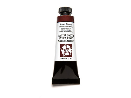Extra Fine Watercolor paint - Daniel Smith - Burnt Sienna, 15 ml