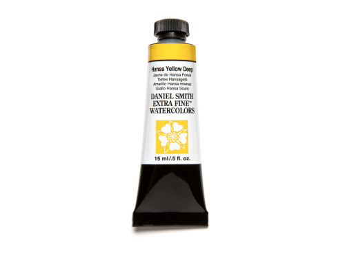 Extra Fine Watercolor paint - Daniel Smith - Hansa Yellow Deep, 15 ml