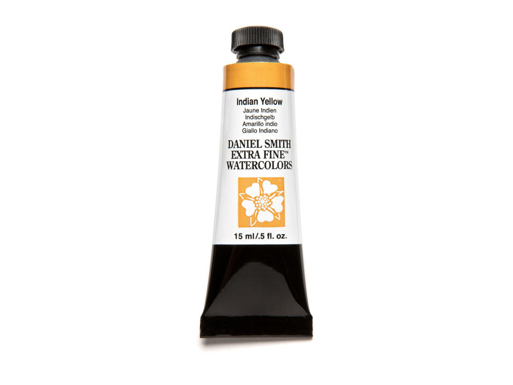 Extra Fine Watercolor paint - Daniel Smith - Indian Yellow, 15 ml