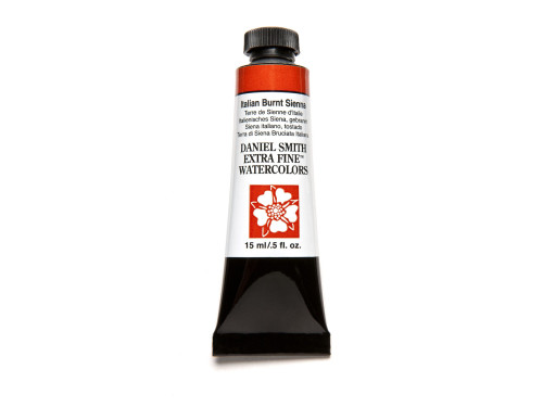 Extra Fine Watercolor paint - Daniel Smith - Italian Burnt Sienna, 15 ml