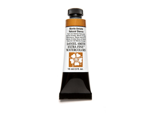 Extra Fine Watercolor paint - Daniel Smith - Monte Amiata Natural Sienna, 15 ml