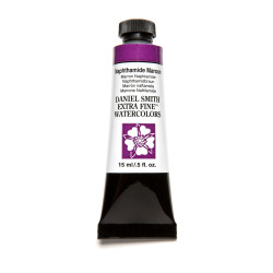 Extra Fine Watercolor paint - Daniel Smith - Napthamide Maroon, 15 ml