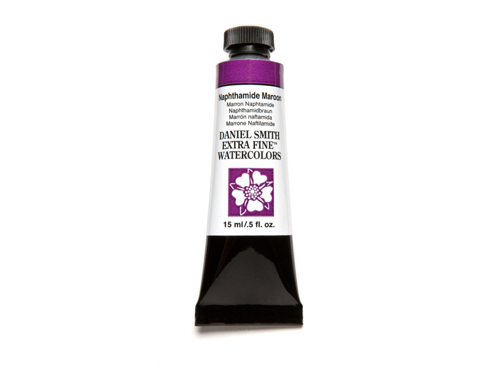 Farba akwarelowa Extra Fine - Daniel Smith - Napthamide Maroon, 15 ml