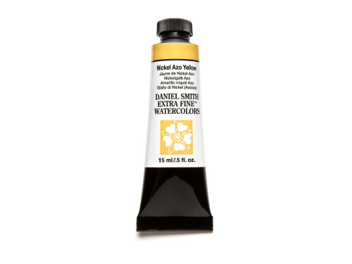 Extra Fine Watercolor paint - Daniel Smith - Nickel Azo Yellow, 15 ml