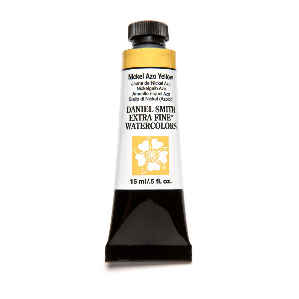 Extra Fine Watercolor paint - Daniel Smith - Nickel Azo Yellow, 15 ml
