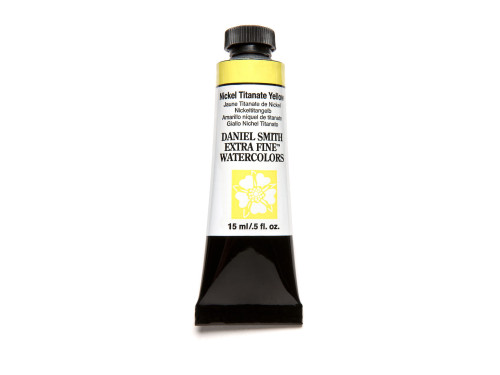 Extra Fine Watercolor paint - Daniel Smith - Nickel Titanate Yellow, 15 ml