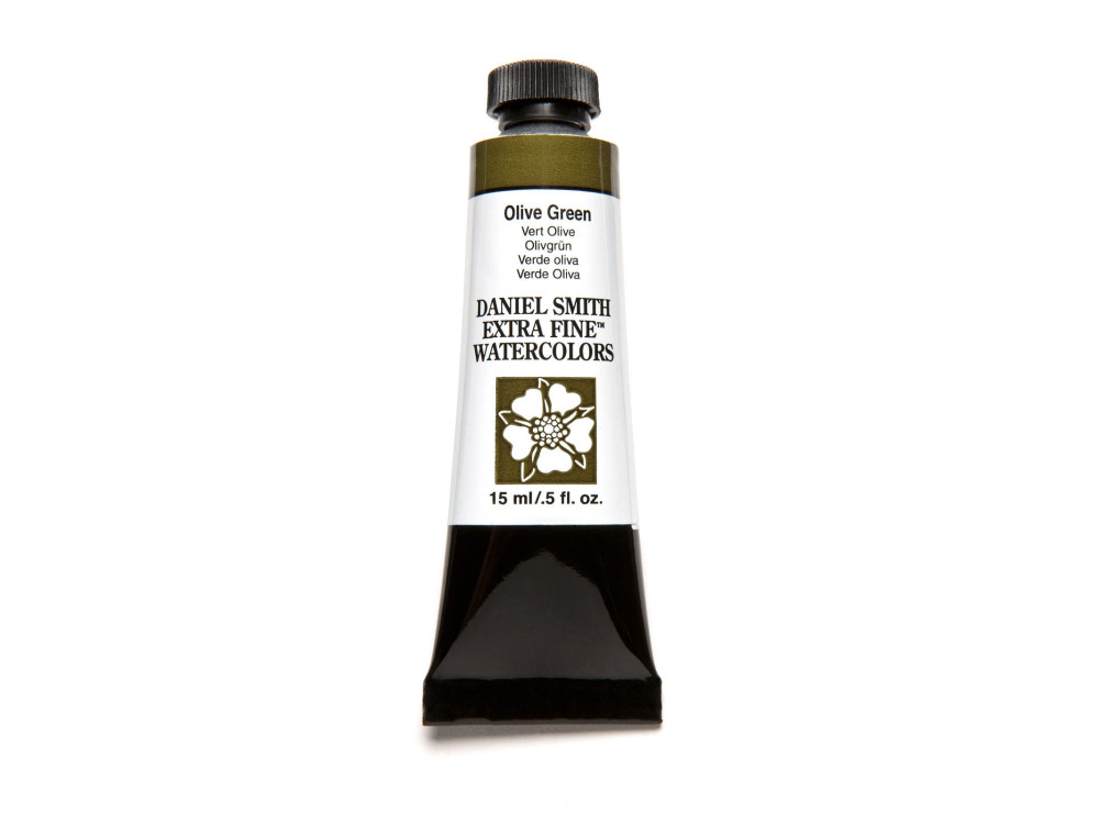 Extra Fine Watercolor paint - Daniel Smith - Olive Green, 15 ml
