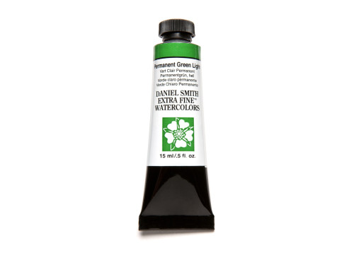 Farba akwarelowa Extra Fine - Daniel Smith - Permanent Green Light, 15 ml