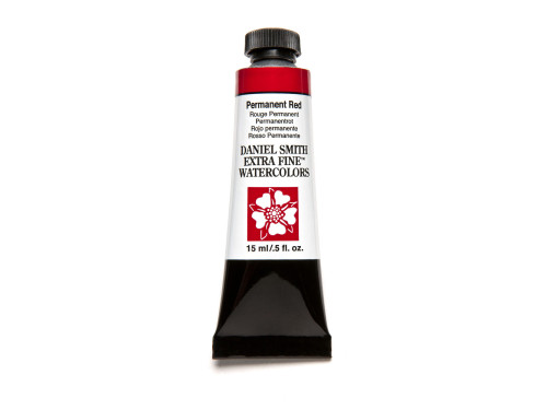 Extra Fine Watercolor paint - Daniel Smith - Permanent Red, 15 ml