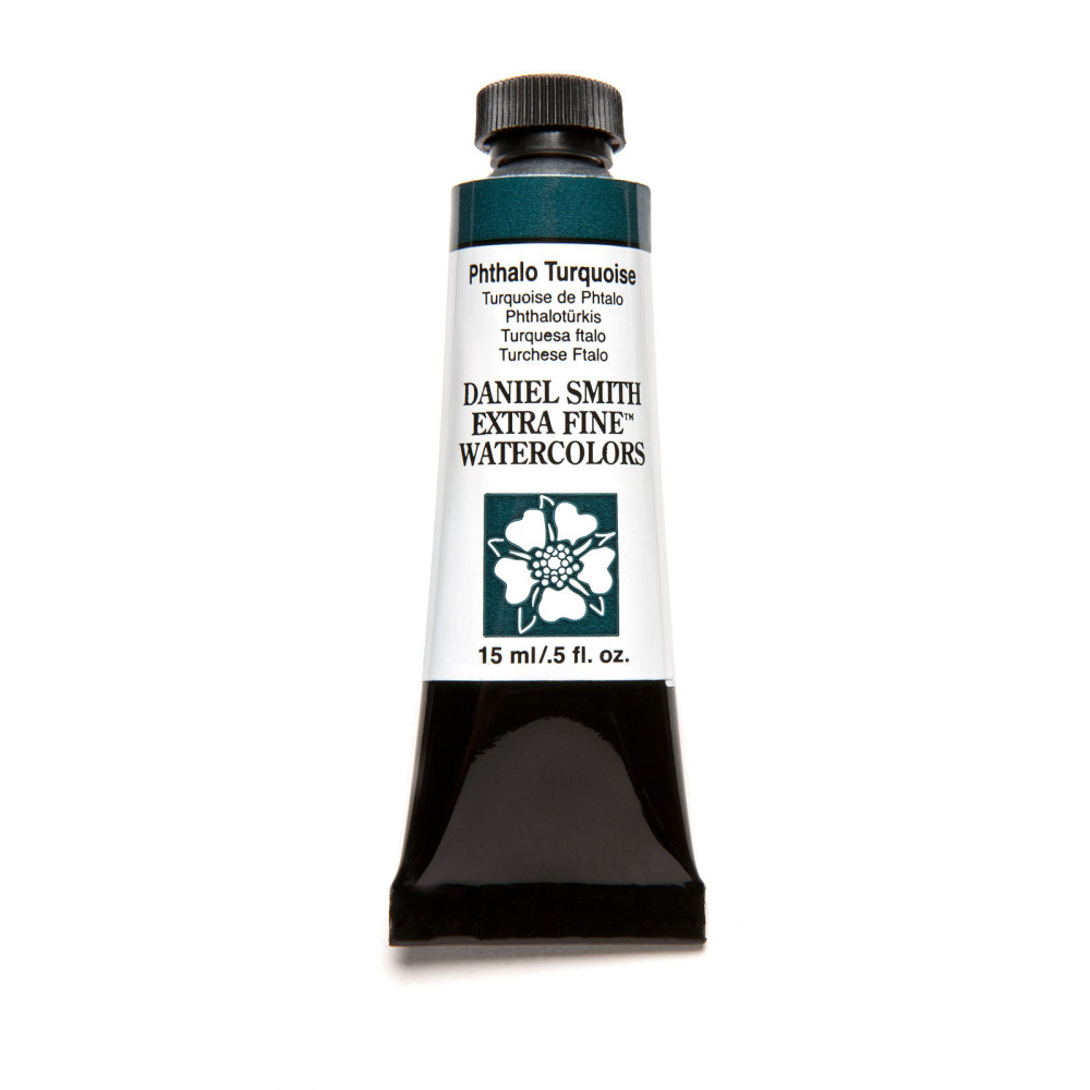 Extra Fine Watercolor paint - Daniel Smith - Phthalo Turquoise, 15 ml