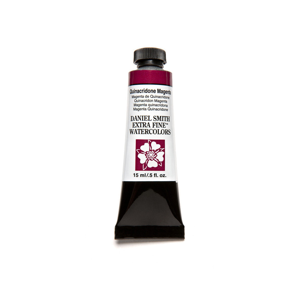 Extra Fine Watercolor paint - Daniel Smith - Quinacridone Magenta, 15 ml