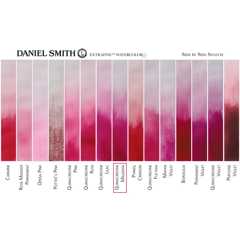 Extra Fine Watercolor paint - Daniel Smith - Quinacridone Magenta, 15 ml