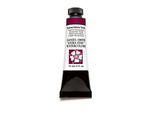 Extra Fine Watercolor paint - Daniel Smith - Quinacridone Violet, 15 ml