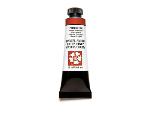 Extra Fine Watercolor paint - Daniel Smith - Pompeii Red, 15 ml