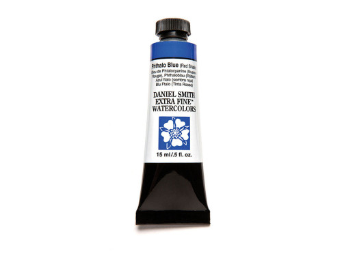 Extra Fine Watercolor paint - Daniel Smith - Phthalo Blue (Red Shade), 15 ml